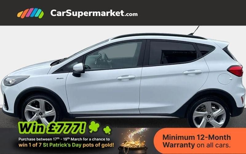 Used Ford Fiesta Active 125 HP (91 kW) 2022 White Hatchback