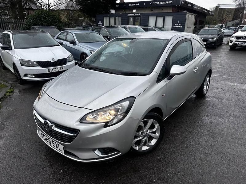 Used Vauxhall Corsa Sportive 95 HP (69 kW) 2016 Silver Hatchback