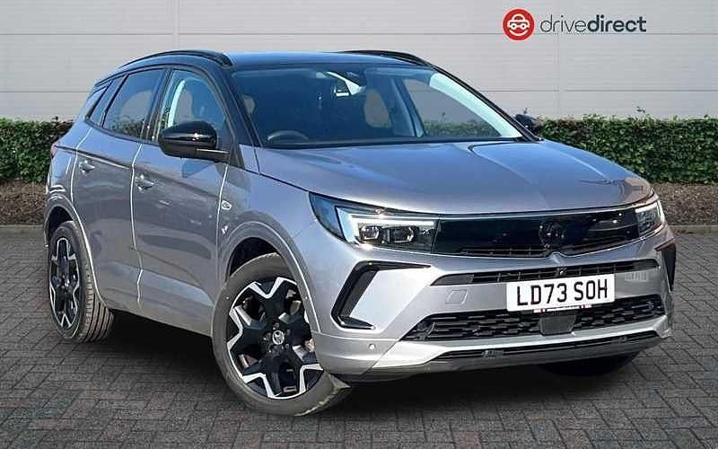 Used Vauxhall Grandland X Ultimate 131 HP (96 kW) 2023 Grey SUV