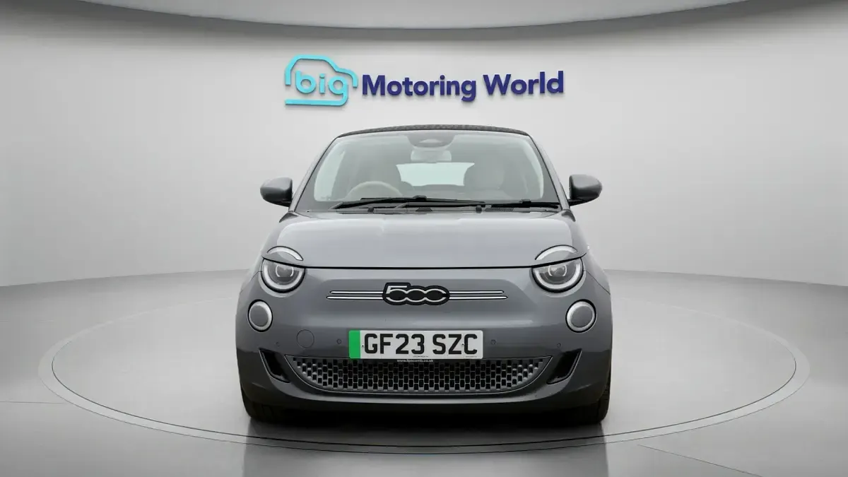 Used Fiat 500e La Prima 86 kW (118 HP) 2023 Grey Cabriolet