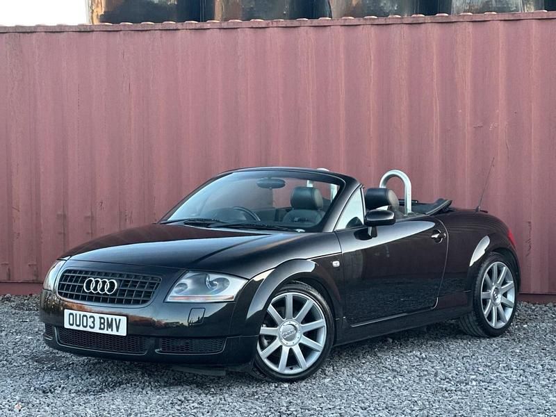 Used Audi TT Roadster 225 HP (165 kW) 2003 Black Cabriolet