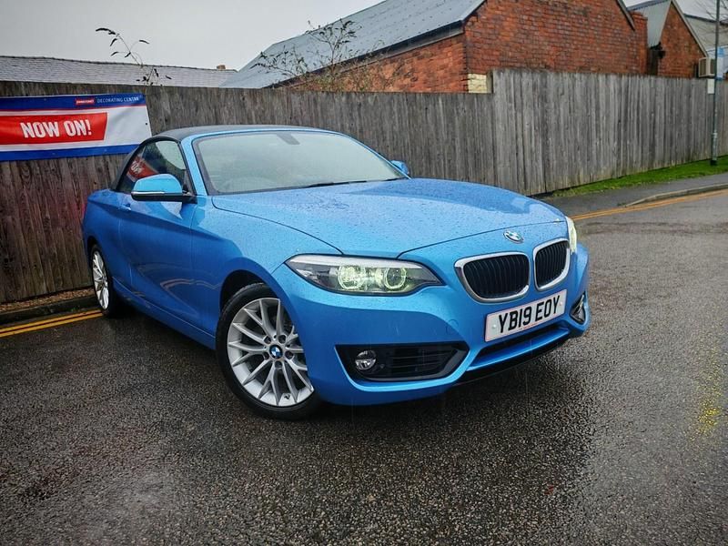 Blue Used 2019 BMW 218 Cabriolet | £11,995 (Good price) - Image 1/4