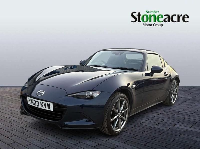 Used Mazda MX5 Exclusive-Line 132 HP (97 kW) 2023 Blue Cabriolet