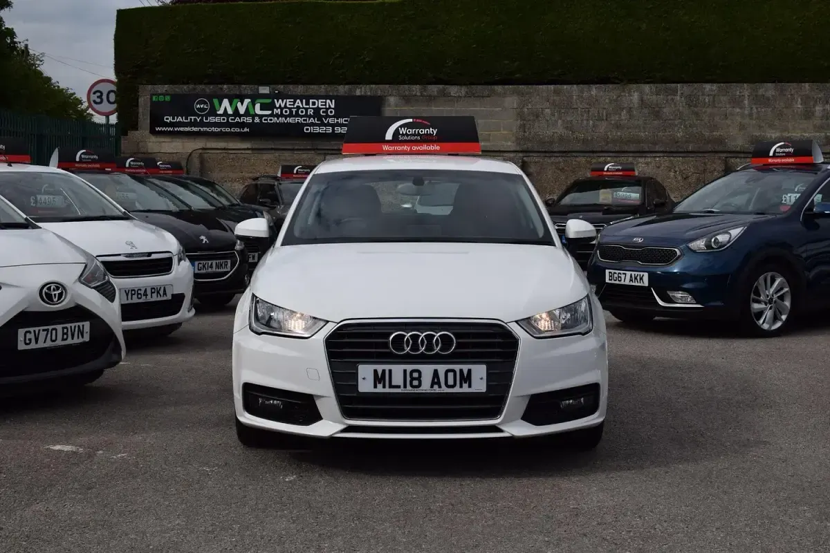 Used Audi A1 Sport 125 HP (91 kW) 2018 White Hatchback