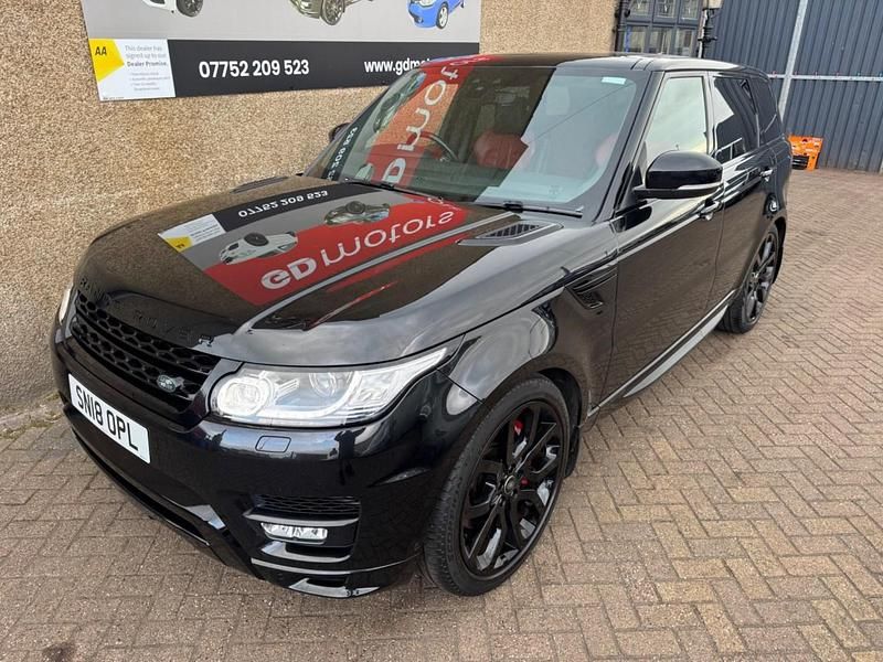 Used Land Rover Range Rover Sport Autobiography Dynamic 306 HP (225 kW) 2018 Black SUV