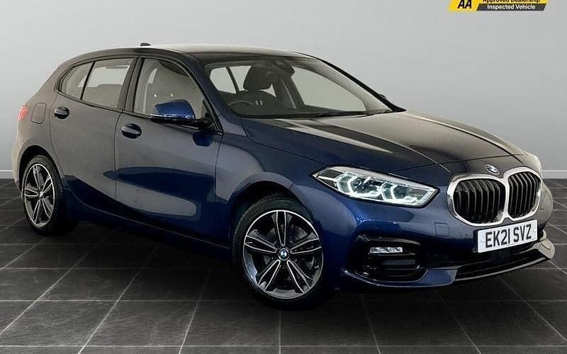 Blue Used 2021 BMW 118 Sport Line Hatchback | £14,295 (Good price) - Image 1/2