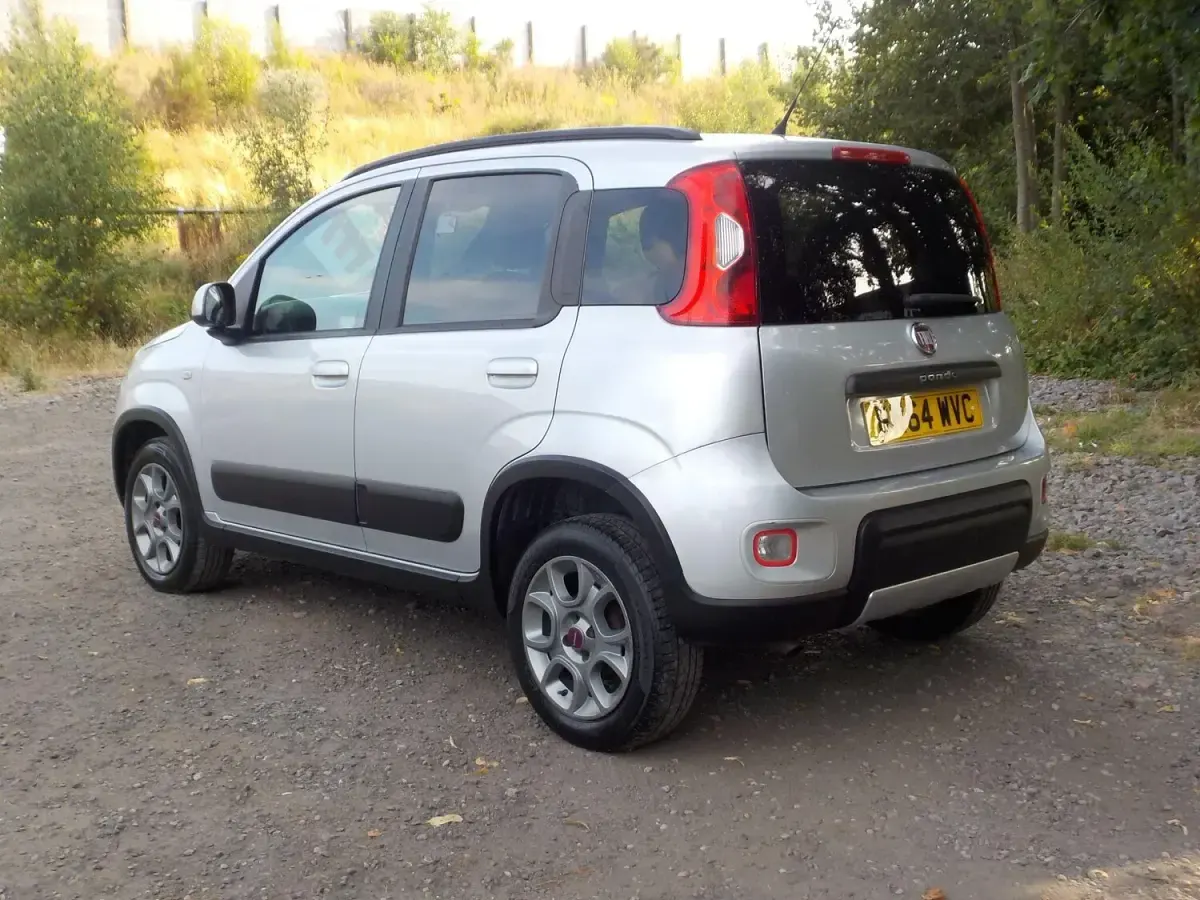 Used Fiat Panda Trekking 85 HP (62 kW) 2014 Silver Hatchback