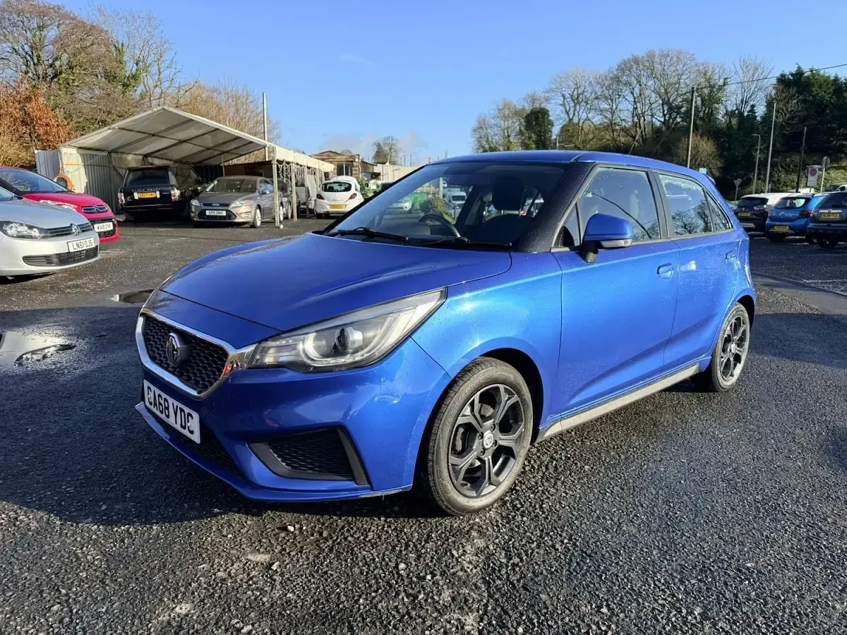 Used MG MG3 Excite 106 HP (77 kW) 2018 Blue Hatchback