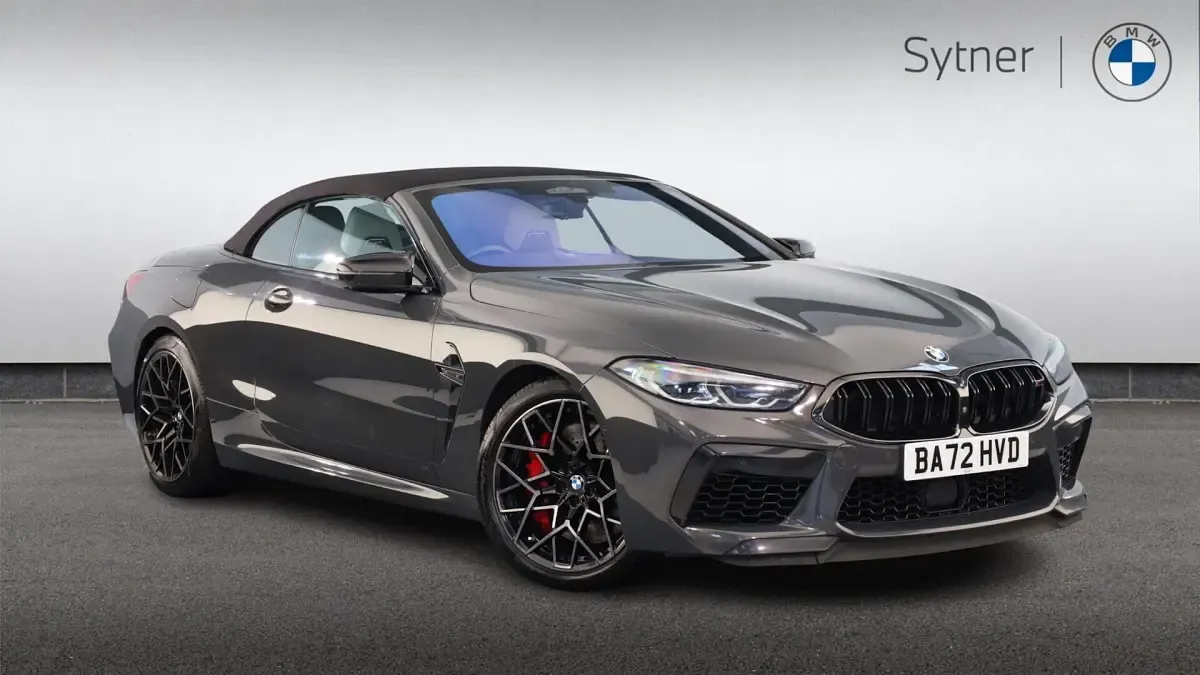 Used BMW M8 Competition Edition 616 HP (453 kW) 2022 Grey Cabriolet