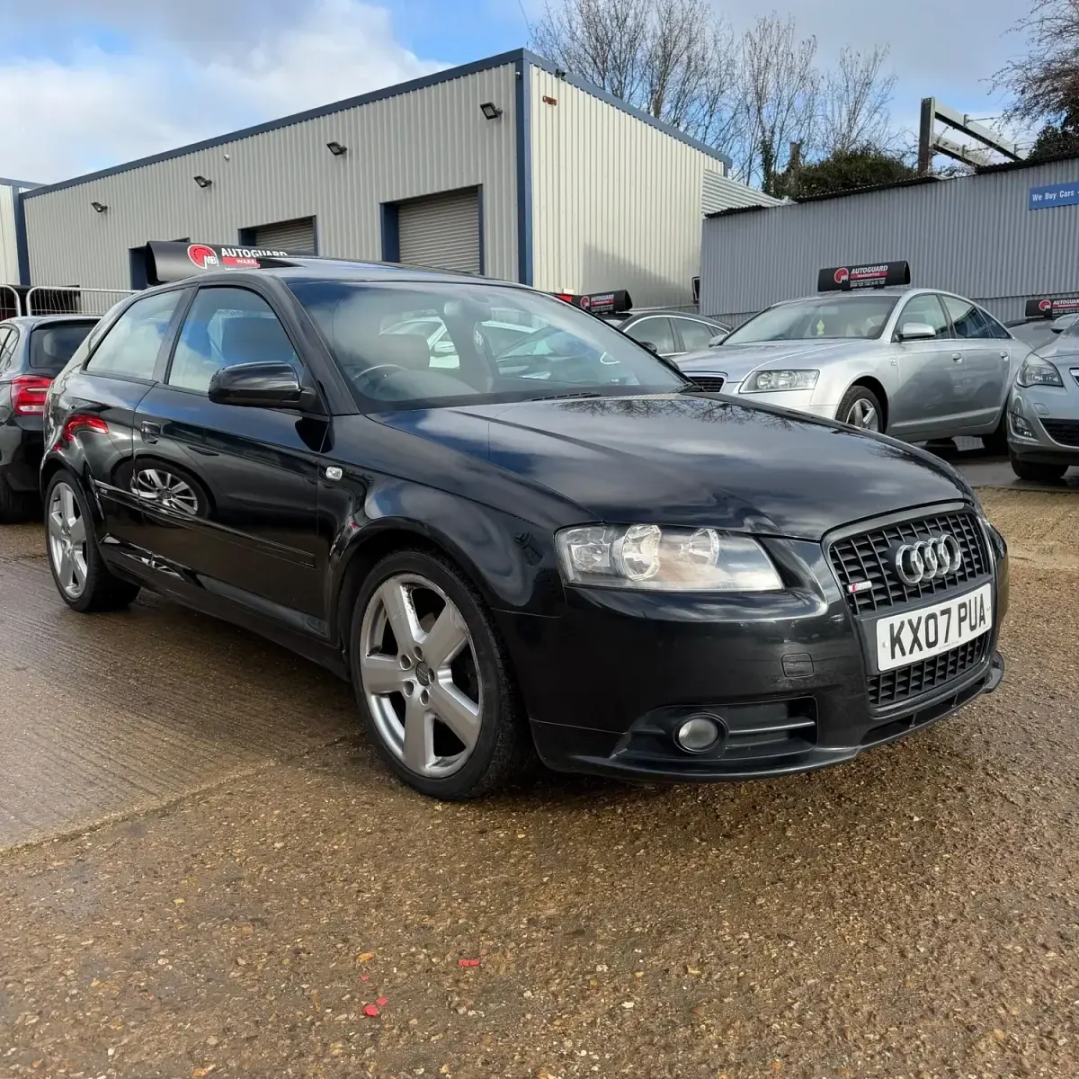 Begagnad Audi A3 Sport 2007 Svart Halvkombi