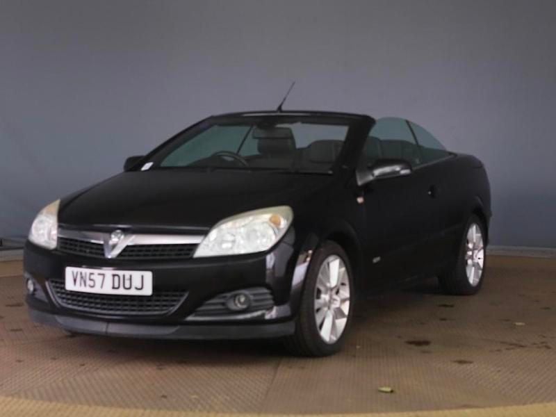 Used Vauxhall Astra Cabriolet Design Edition 2007 Black Cabriolet