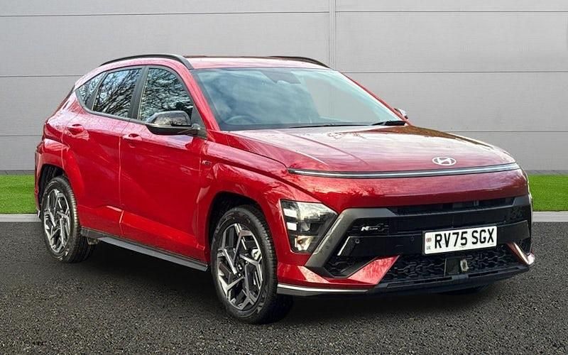 New Hyundai Kona N Line 101 HP (74 kW) 2025 Red SUV