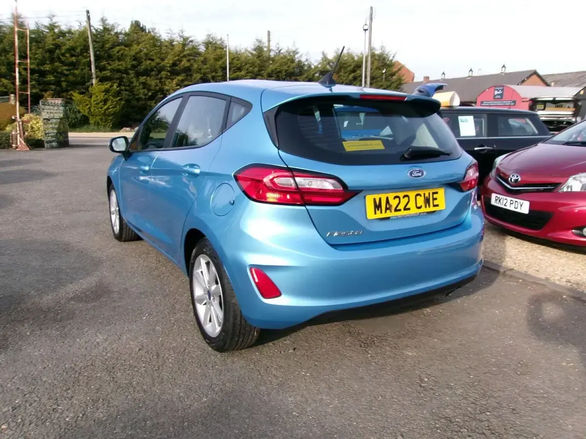 Used Ford Fiesta Trend 2022 Blue Hatchback