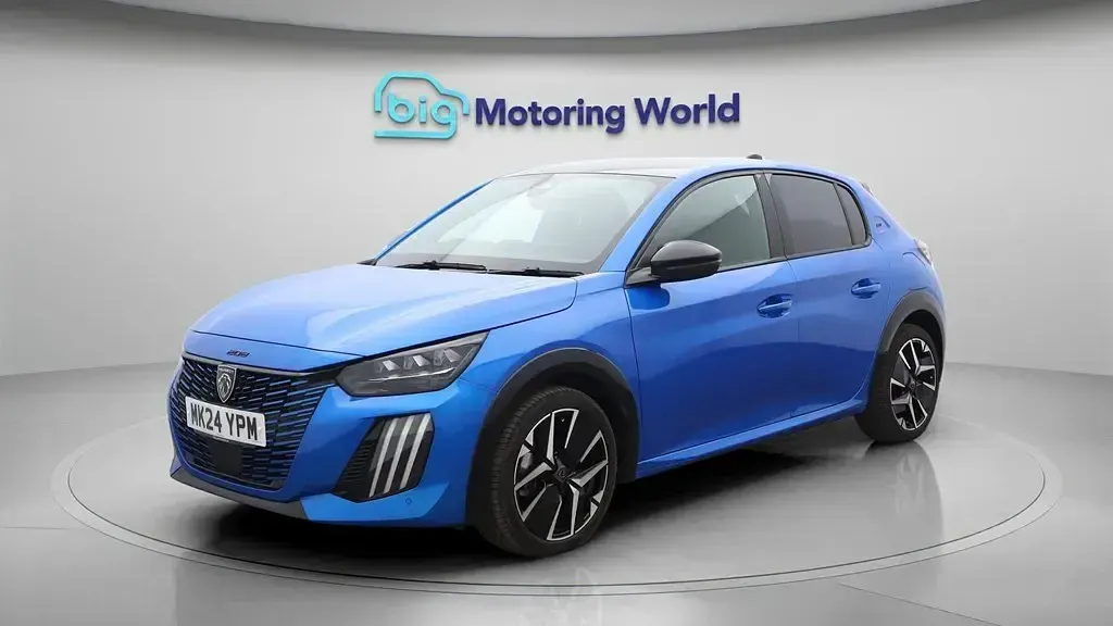 Usado Peugeot 208 GT 100 HP (73 kW) 2024 Azul Citadino