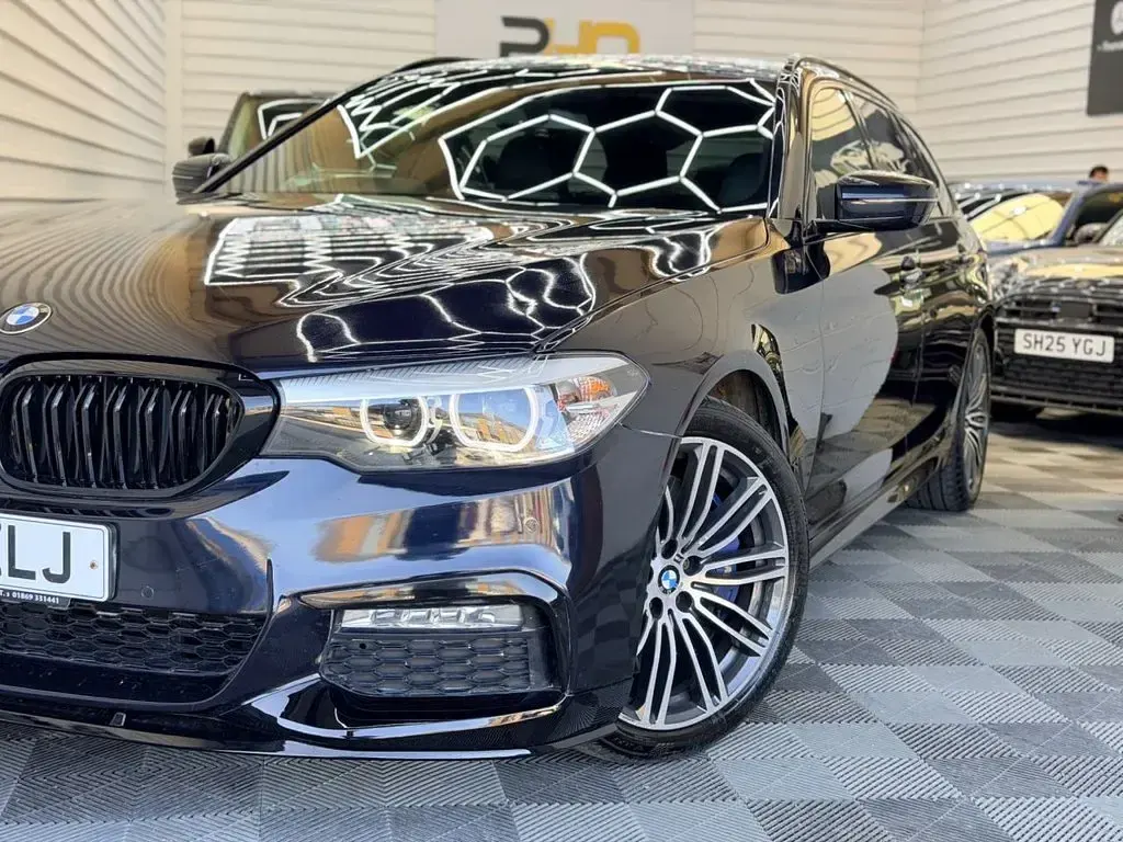 Used BMW 540 M Sport 340 HP (250 kW) 2018 Black Estate