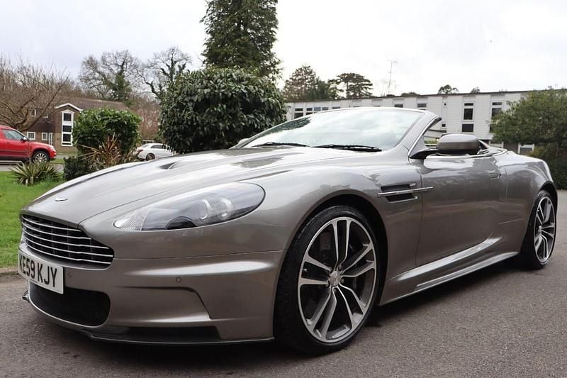 Used Aston Martin DBS 510 HP (375 kW) 2009 Silver Cabriolet