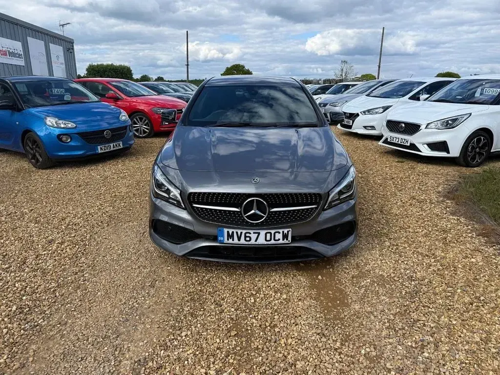 Used Mercedes CLA220 AMG line 177 HP (130 kW) 2017 Grey Sedan