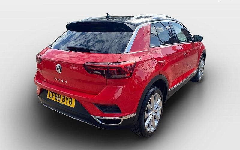 Begagnad VW T-Roc SEL 150 HK (110 kW) 2020 Röd SUV