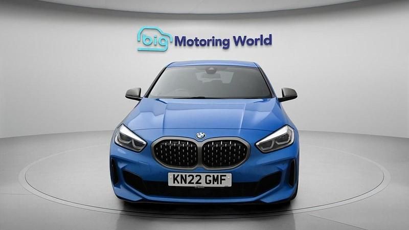 Used BMW M135 M Sport 306 HP (225 kW) 2022 Blue Hatchback
