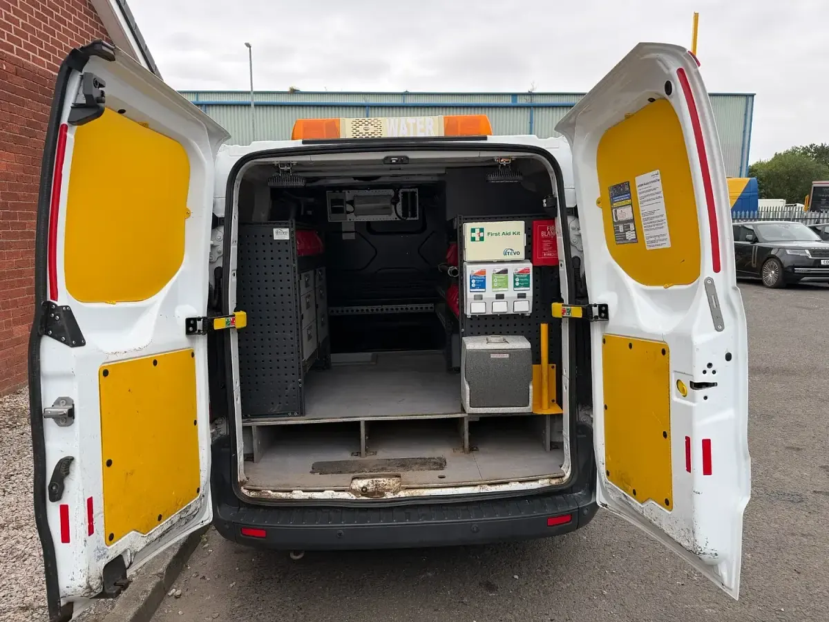 Used Ford Transit Custom Trend 130 HP (95 kW) 2018 White Van