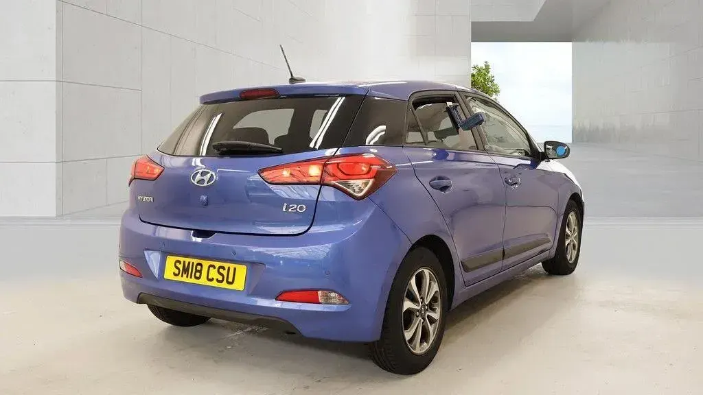 Used Hyundai i20 GO! 84 HP (61 kW) 2018 Blue Hatchback