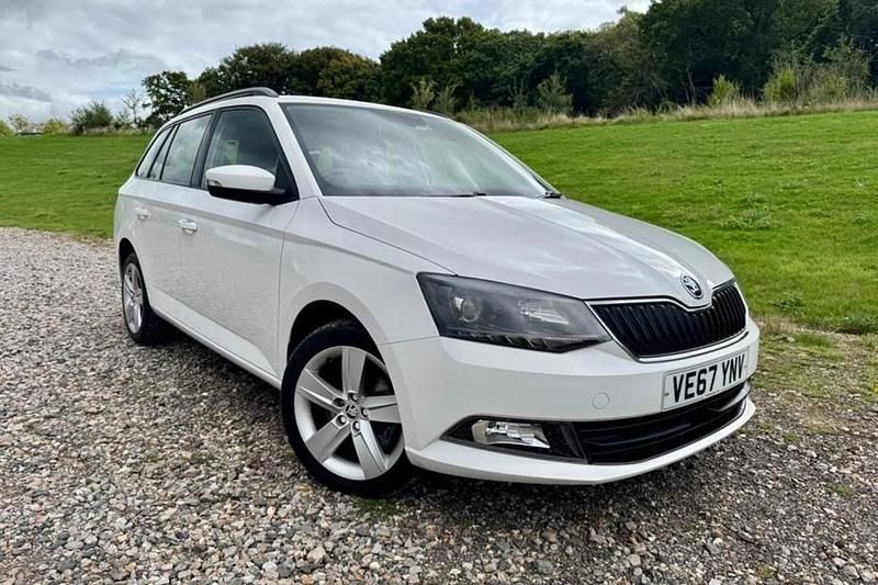 White Used 2018 Skoda Fabia SE L Estate | £12,368 (Fair price) - Image 1/1