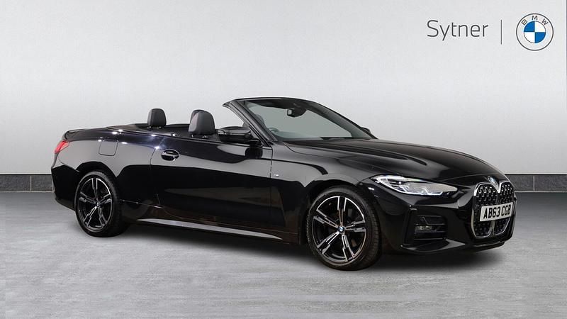 Used BMW 420 M Sport 192 HP (141 kW) 2022 Black Cabriolet