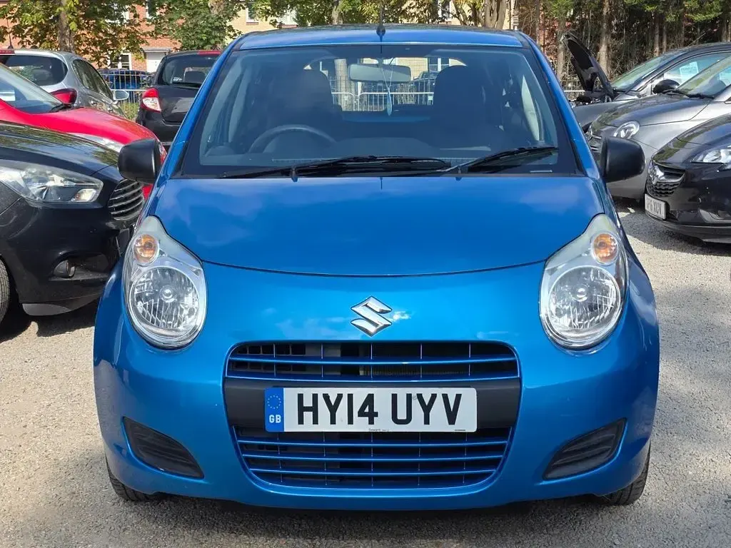 Used Suzuki Alto 68 HP (50 kW) 2014 Blue Hatchback