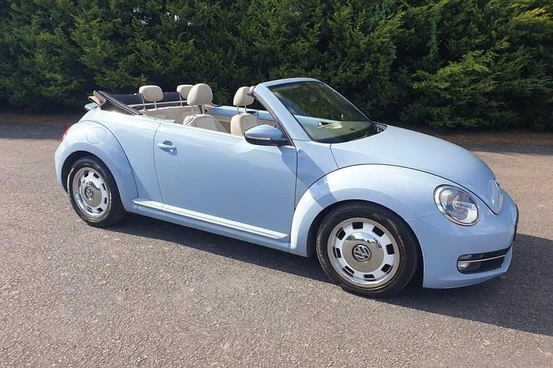 Blue Used 2013 VW Beetle Design Cabriolet | £8,490 (Fair price) - Image 1/1