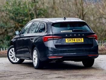 Used Skoda Octavia SE L 150 HP (110 kW) 2024 Black Estate