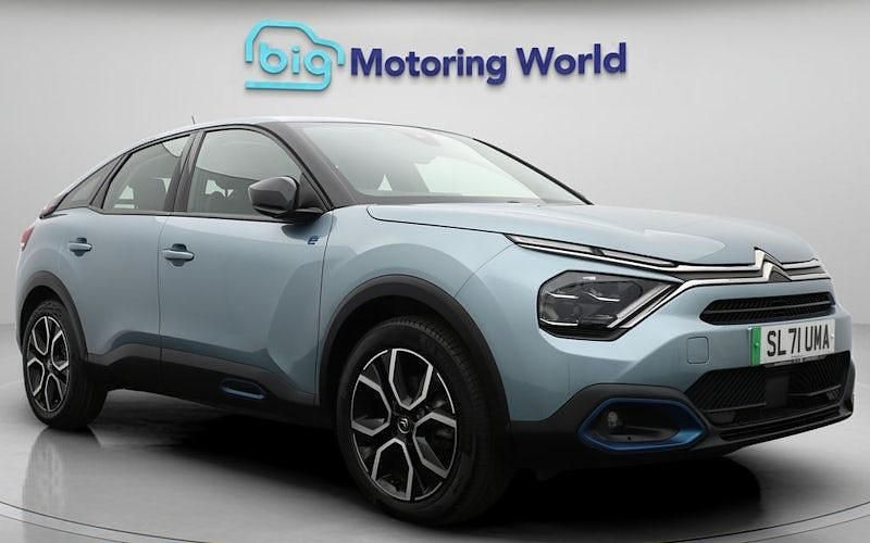 Used Citroën e-C4 100 kW (136 HP) 2021 Blue Hatchback