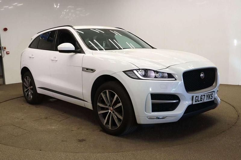 White Used 2017 Jaguar F-Pace R-Sport SUV | £14,995 (Fair price) - Image 1/2