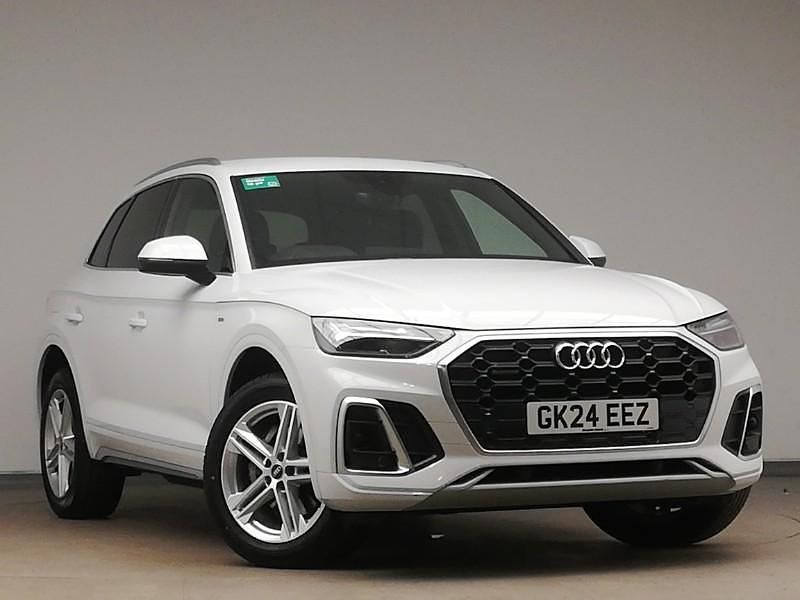 Used Audi Q5 S-Line 204 HP (150 kW) 2024 White SUV