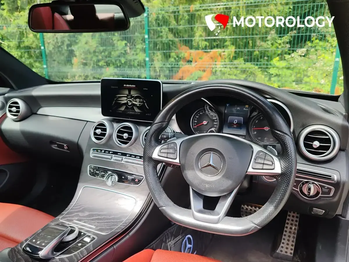 Used Mercedes C300 AMG line 242 HP (177 kW) 2016 Black Coupe