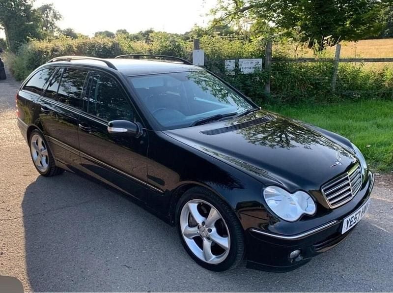Used Mercedes C220 Avantgarde 2008 Black Estate