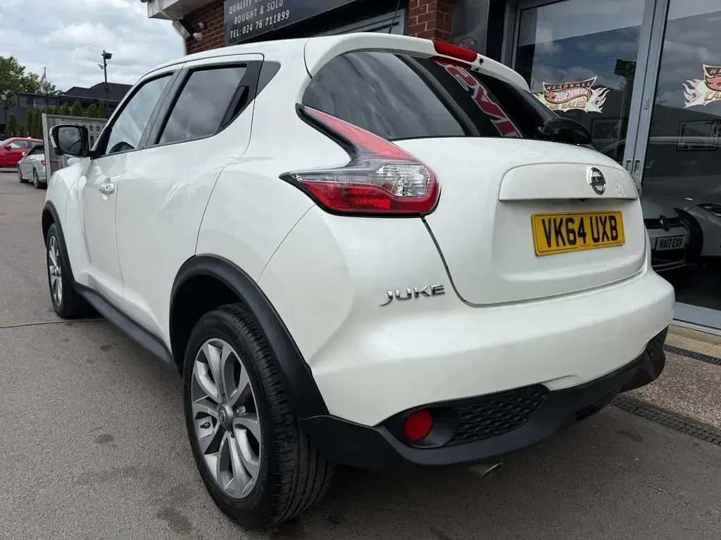 Used Nissan Juke S 110 HP (80 kW) 2014 White SUV