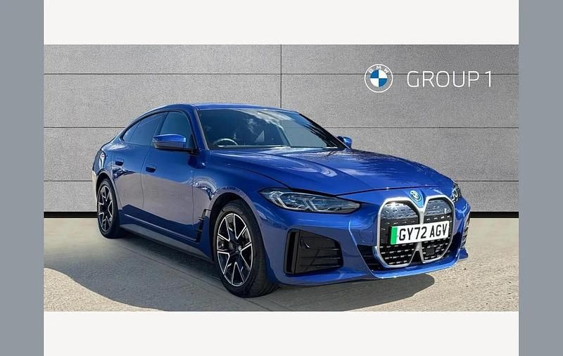 Used BMW i4 M Sport 250 kW (340 HP) 2022 Blue Sedan