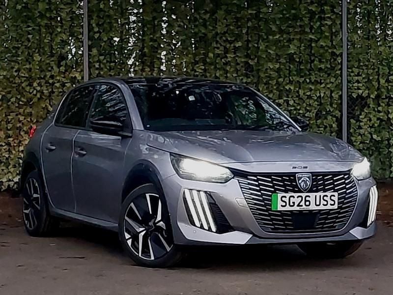 New Peugeot e-208 GTi 100 kW (136 HP) 2026 Grey Hatchback