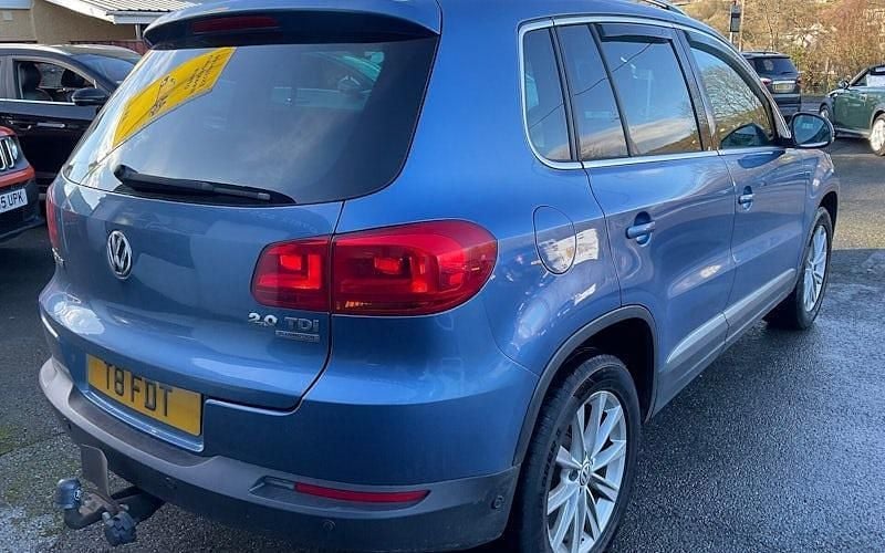 Used VW Tiguan SE 140 HP (102 kW) 2013 Blue SUV