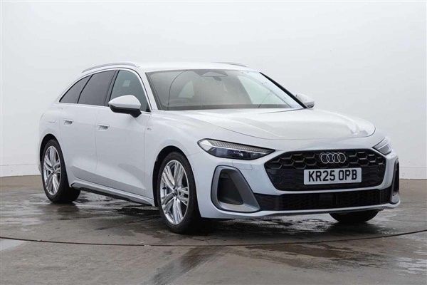 White New 2025 Audi A5 S-Line Coupe | £44,490 - Image 1/4
