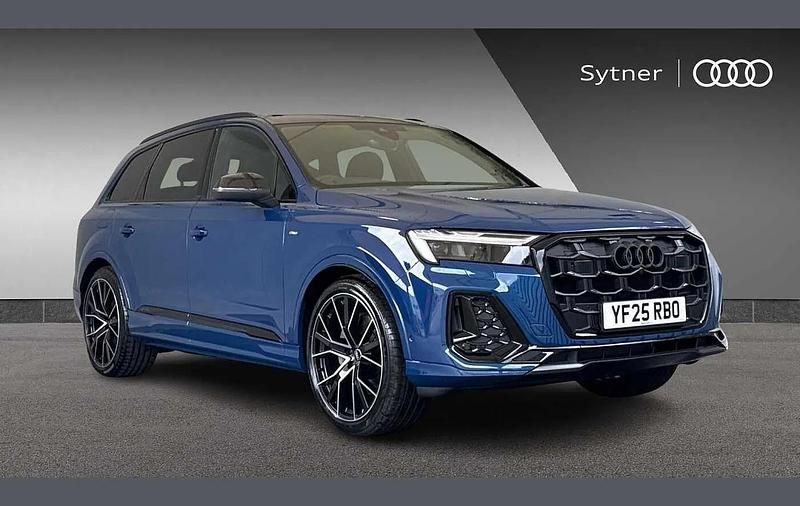 Used Audi Q7 Black Edition 282 HP (207 kW) 2025 Blue SUV