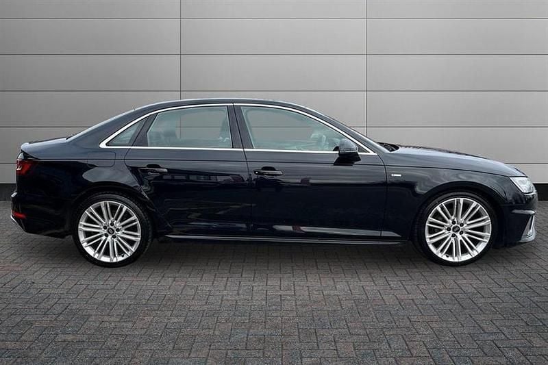 Used Audi A4 S-Line 190 HP (139 kW) 2019 Mythos black Sedan
