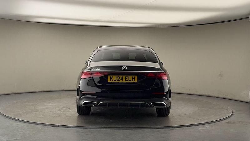 Used Mercedes E200 AMG line 2024 Obsidian black Sedan