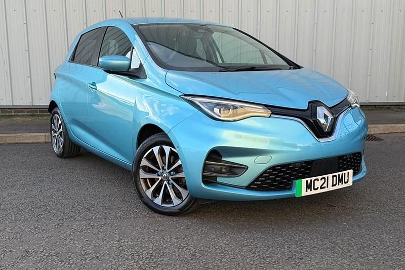 Used Renault Zoe GT-Line 100 kW (136 HP) 2021 Blue Hatchback