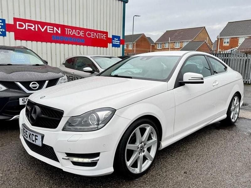 White Used 2015 Mercedes C250 Sport Edition Coupe | £9,450 (Super price) - Image 1/4