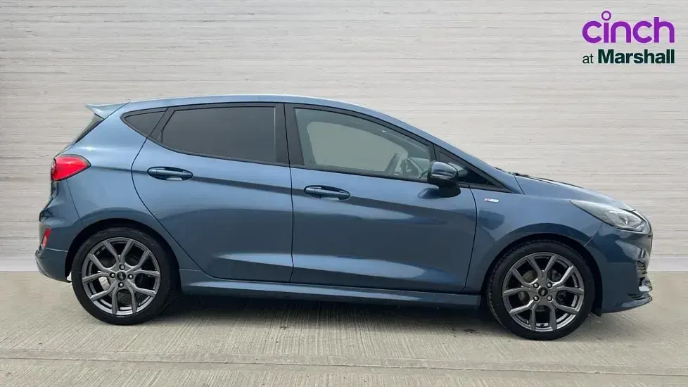 Used Ford Fiesta ST-Line 100 HP (73 kW) 2022 Blue Hatchback