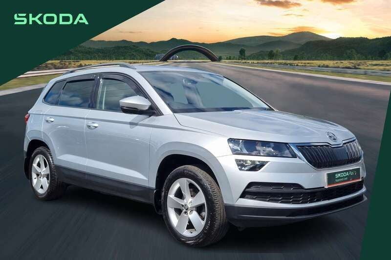 Silver Used 2019 Skoda Karoq SE SUV | £15,290 (Good price) - Image 1/4