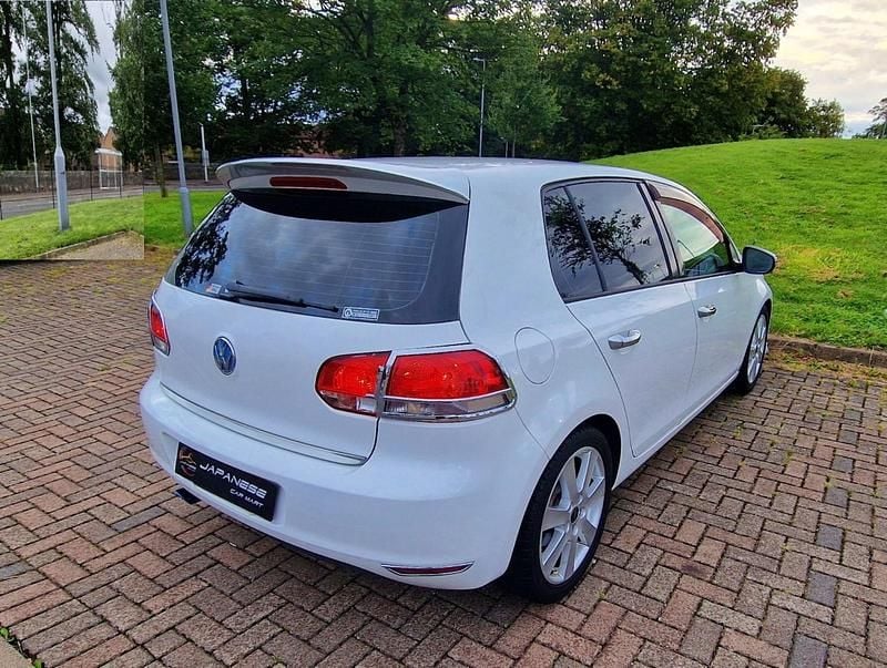 Used VW Golf VII 2012 White Hatchback