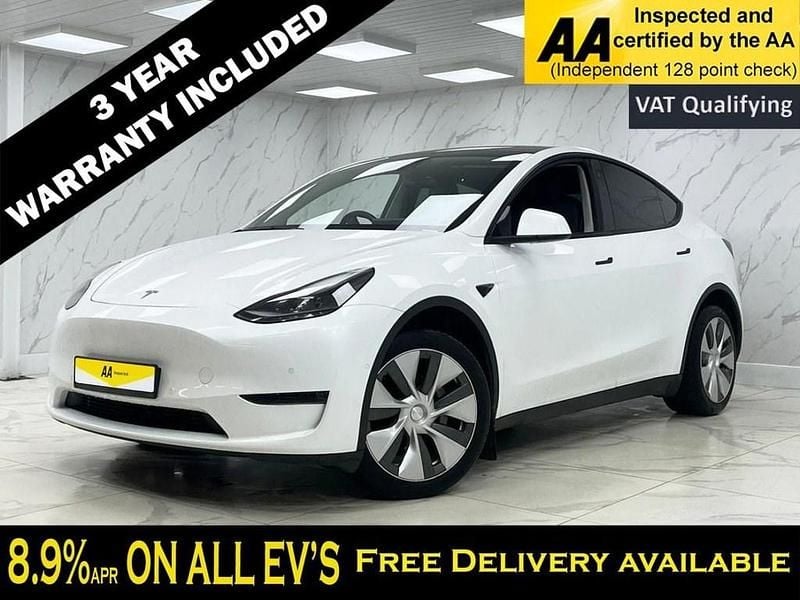 White Used 2022 Tesla Model Y SUV | £21,595 (Fair price) - Image 1/2