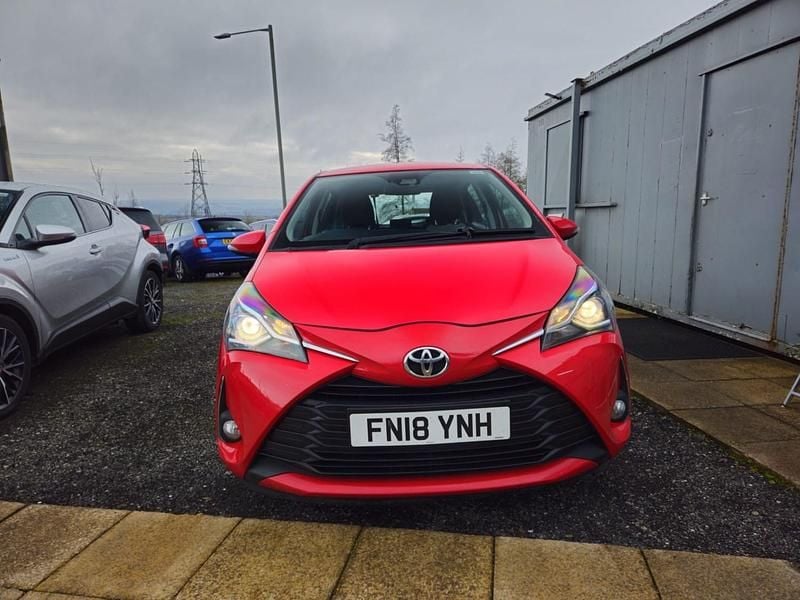 Used Toyota Yaris 2018 Red Hatchback